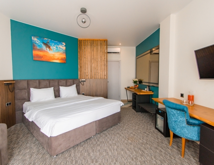 Делюкс 2-местный 1-комнатный с видом на море - Отель Aquamarine Family Club / Аквамарин Фэмили Клаб Абхазия