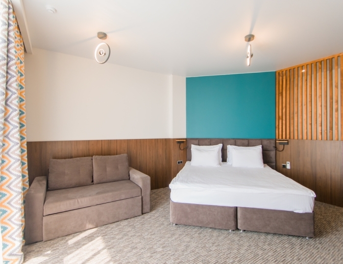 Делюкс 2-местный 1-комнатный с видом на море - Отель Aquamarine Family Club / Аквамарин Фэмили Клаб Абхазия