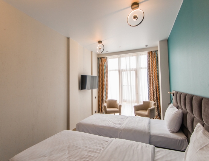 Люкс 2-местный 2-комнатный - Отель Aquamarine Family Club / Аквамарин Фэмили Клаб Абхазия