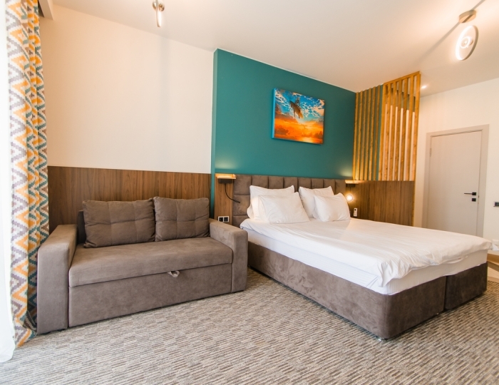 Семейный 2-местный с балконом - Отель Aquamarine Family Club / Аквамарин Фэмили Клаб Абхазия