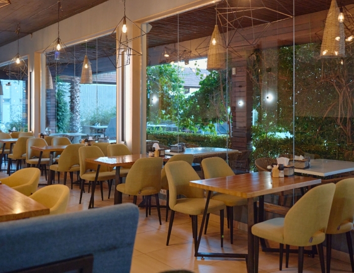 Ресторан «Акватория» - Отель Aquamarine Family Club / Аквамарин Фэмили Клаб Абхазия